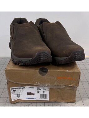 Merrell Moab Adventure 3 Moc Men's Shoes Earth Sz. 11 Leather New